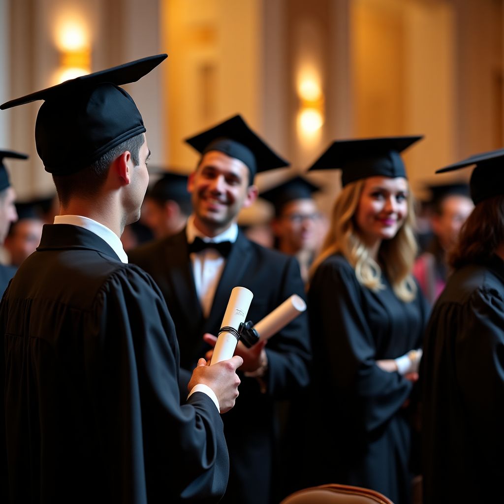 Graduación de estudiantes avanzados