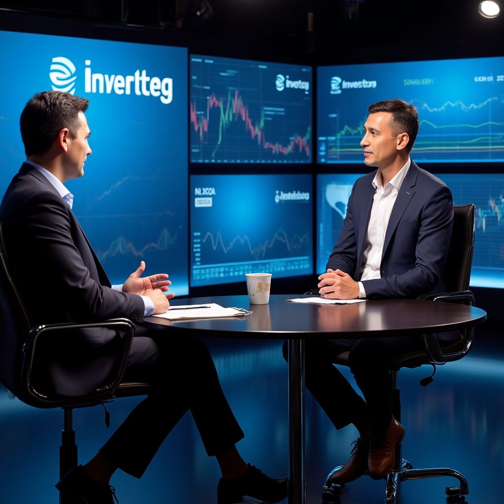 Entrevista en medio financiero
